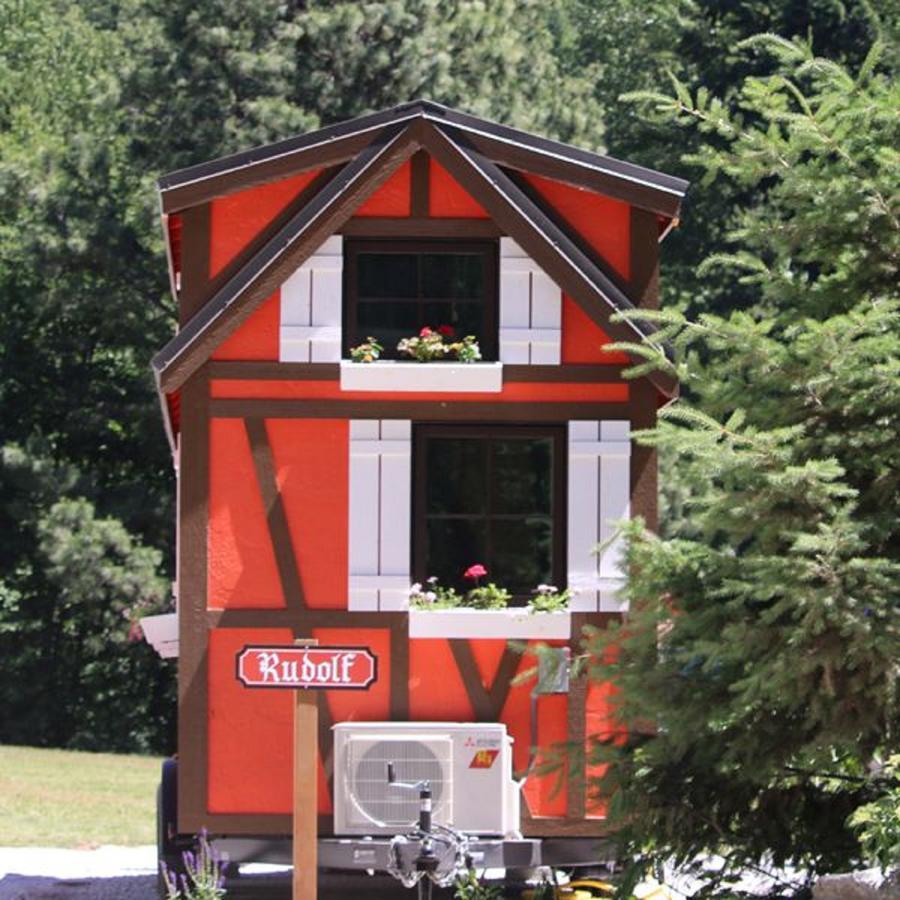 Leavenworth Camping Resort Tiny House Rudolf 外观 照片